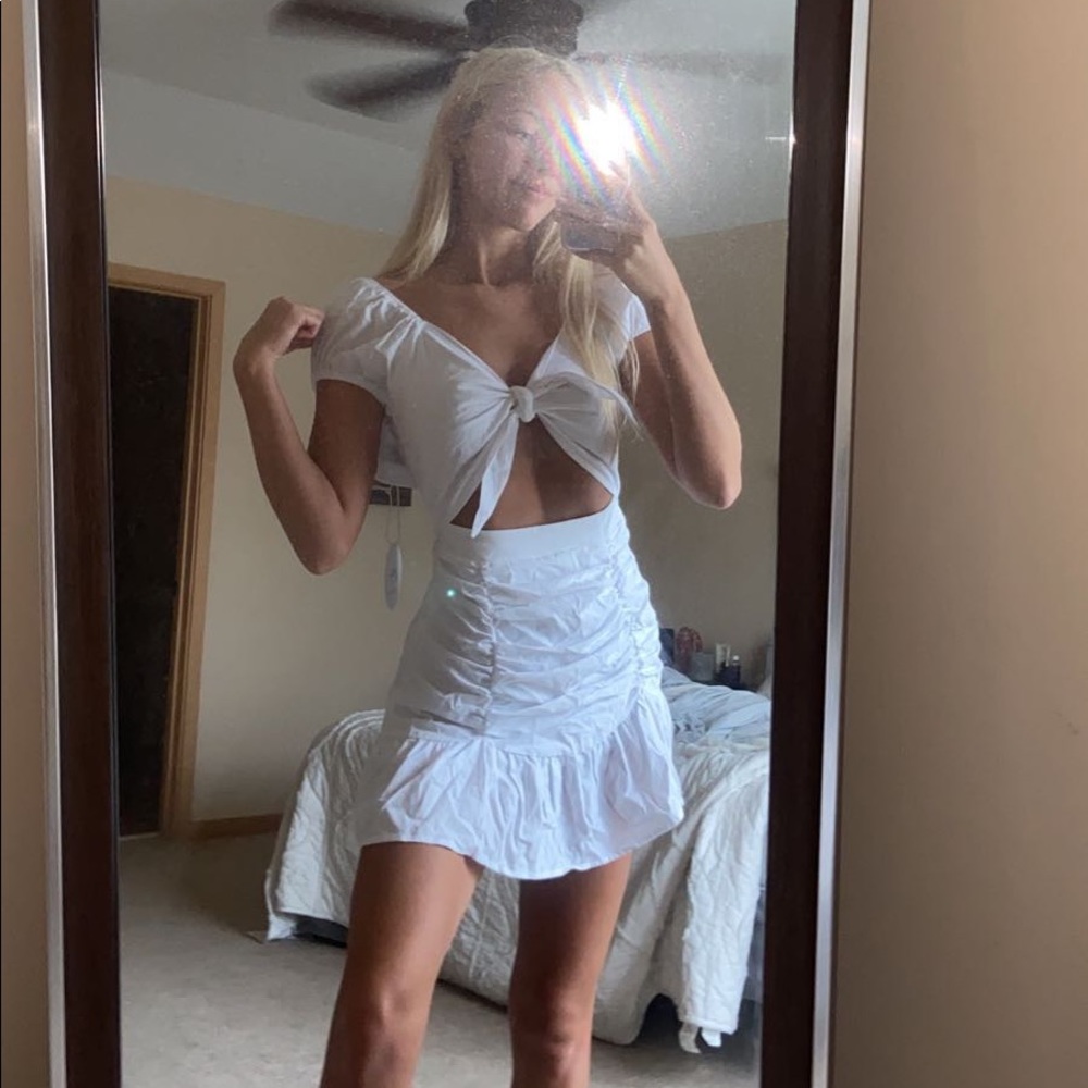 White princess polly dress